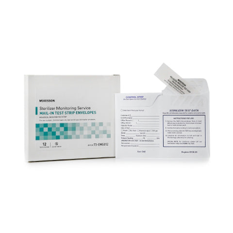 McKesson, Sterilizer Monitoring Mail-In Service, Box Of 12
