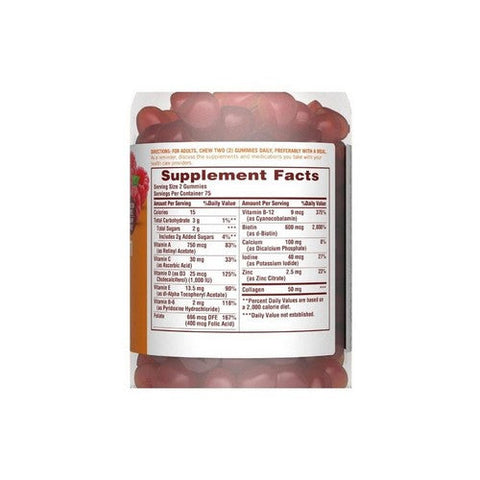 Sundown Naturals, Women's Multivitamin Gummies, 150 Count Sundown Naturals