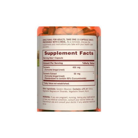 Sundown Naturals, Turmeric Twin Pack, 500mg, 90 + 90 Count Sundown Naturals
