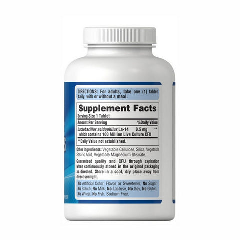 Puritan's Pride, Probiotic Acidophilus, 250 Tablets