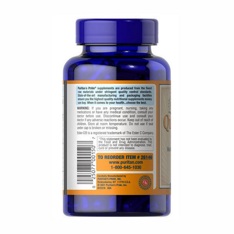 Puritan's Pride, Quercetin Complex with Vitamin C, 100 Vegi Caps