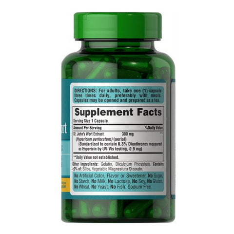 Puritan's Pride, St. John's Wort Standardized Extract, 300 mg, 200 Capsules