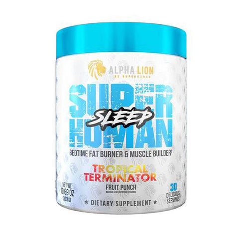 Alpha Lion, Superhuman Sleep, Tropical Terminator Fruit Punch 30 Servings Alpha Lion