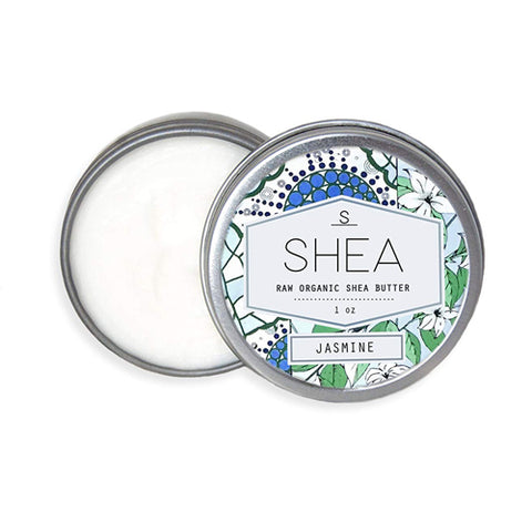 Somebody, Raw Organic Shea Butter Jasmine, 1 Oz