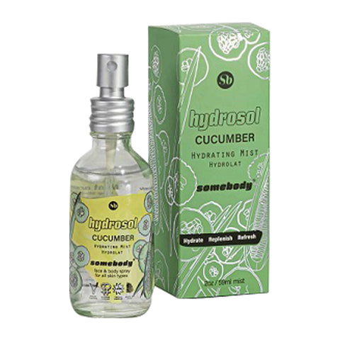 Somebody, Hydrosol Cucumber, 2 Oz