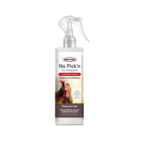 No Pick' N Chicken Hydrogel Spray 8 Oz by Durvet