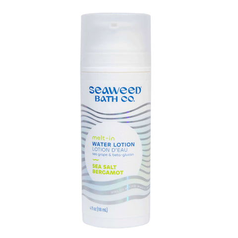 Seaweed Bath Co, Melt-in Water Lotion Sea Salt Bergamot, 4 Oz