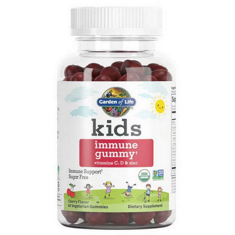Garden of Life, Kids Organic Immune Cherry, 60 Gummies Garden of Life