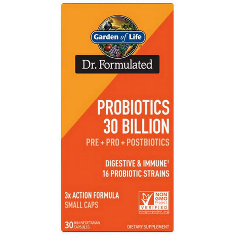 Garden of Life, Dr. Formulated Probiotics, 30 Billion, 30 Caps