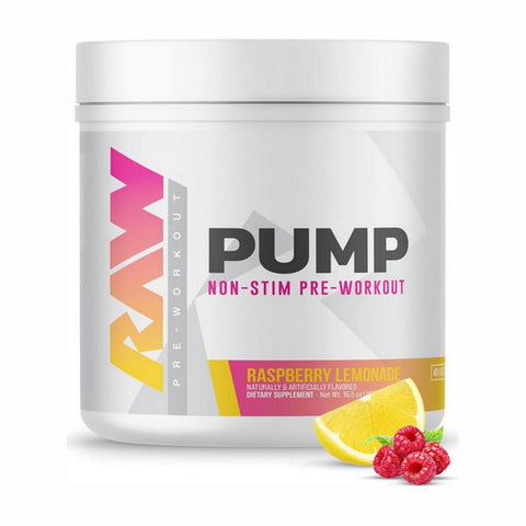 Raw Nutrition, Raw Pump Raspberry Lemonade, 492 Grams