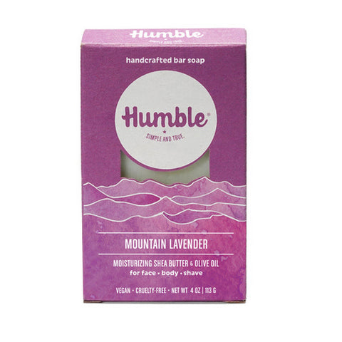 Humble Brands, Bar Soap Mountain Lavender, 4 Oz