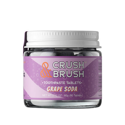 Nelson Naturals, Crush And Brush Grape Soda, 60 Grams