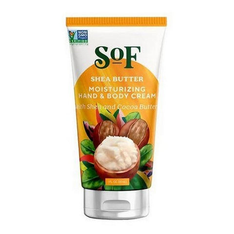 South Of France Soaps, Moisturizing Hand and Body Cream Shea Butter, 1 Oz