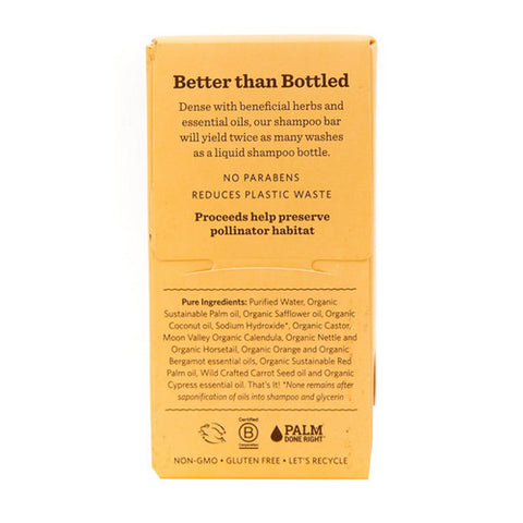 Moon Valley Organics, Herbal Shampoo Bar Sweet Carrot, 3.5 Oz