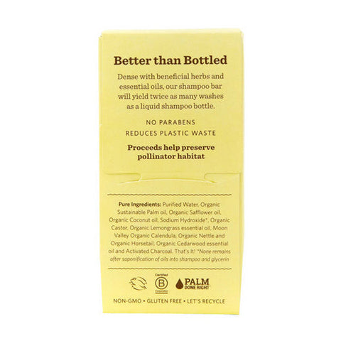 Moon Valley Organics, Herbal Shampoo Bar Lemongrass, 3.5 Oz