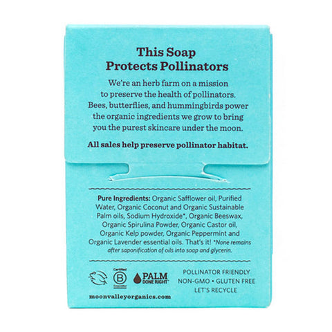 Moon Valley Organics, Herbal Soap Mint, 4 Oz