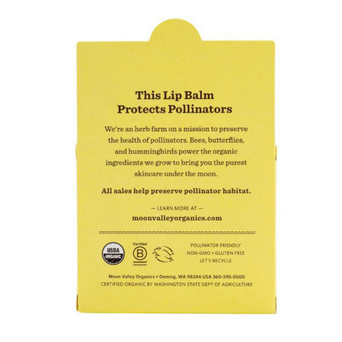 Moon Valley Organics, Organic Beeswax Lip Balm Variety Pack, 5 Count