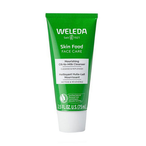 Weleda, Skin Food Face Care Nourishing Oil-to-Milk Cleanser, 2.5 Oz