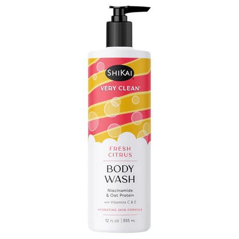 Shikai, Body Wash Fresh Citrus, 12 Oz