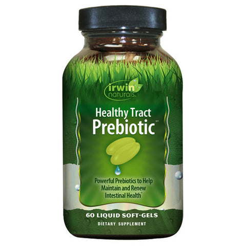Irwin Naturals, Healthy Tract Prebiotic, 60 Softgels