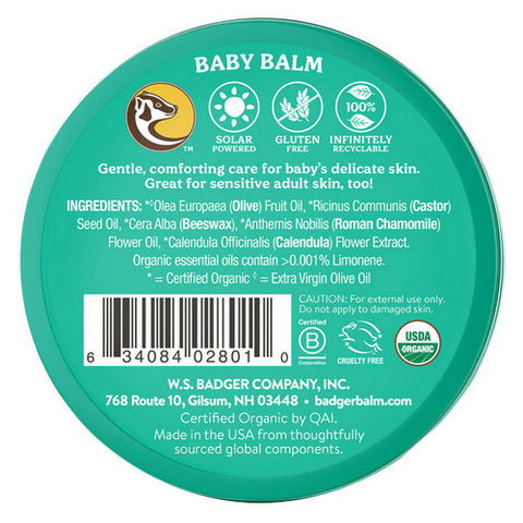 Badger Balm, Baby Balm, 56 Grams