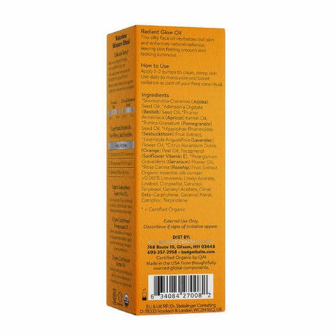 Badger Balm, Seabuckthorn Face Oil, 30 Ml Badger Balm