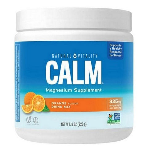 Natural Vitality, CALM Orange, 8 Oz