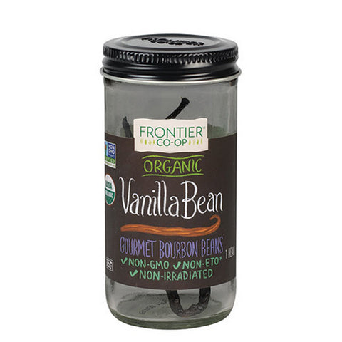 Frontier Coop, Organic Whole Vanilla Bean, 1 Count