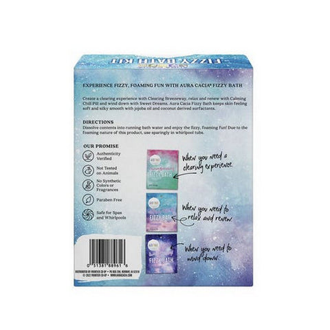 Aura Cacia, Fizzy Bath Kit, 1 Kit