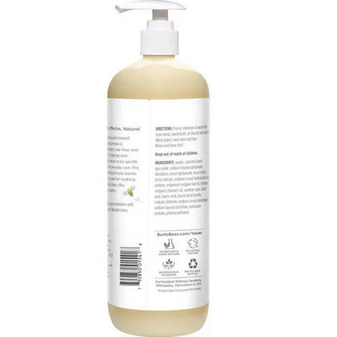 Burts Bees, Baby Bee Calming Tear Free Shampoo And Wash, 21 Oz