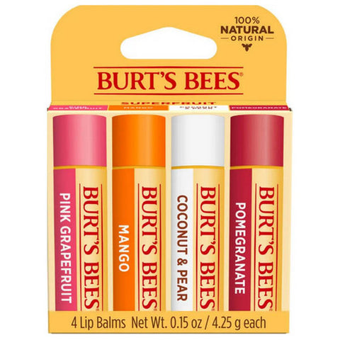Burts Bees, Superfruit Lip Balm Blister, 0.15 Oz