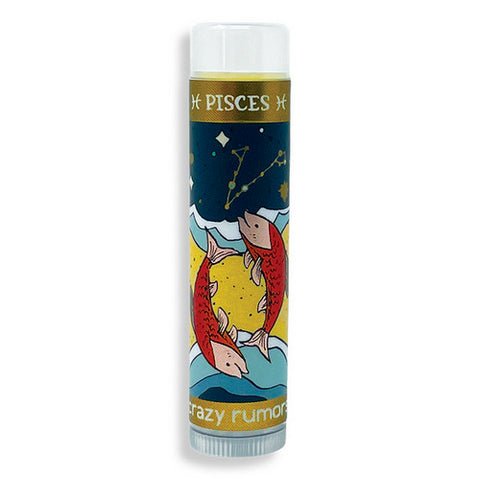 Crazy Rumors, Pisces Water Blend Lip Balm, 0.15 Oz
