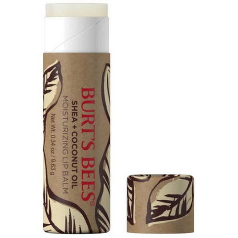 Burts Bees, Shea Coconut Oil Paper Tube Lip Balm, 0.34 Oz Burts Bees