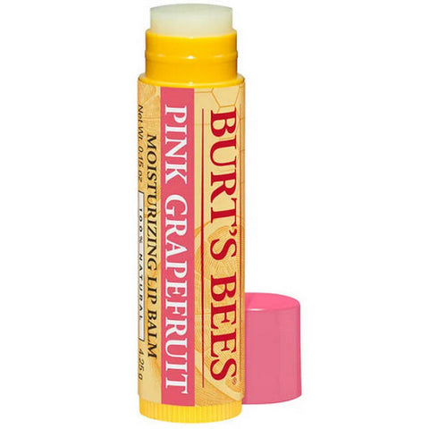 Burts Bees, Pink Grapefruit Lip Balm Blister Box, 0.15 Oz