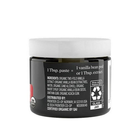Simply Organic, Organic Vanilla Bean Paste, 2 Oz