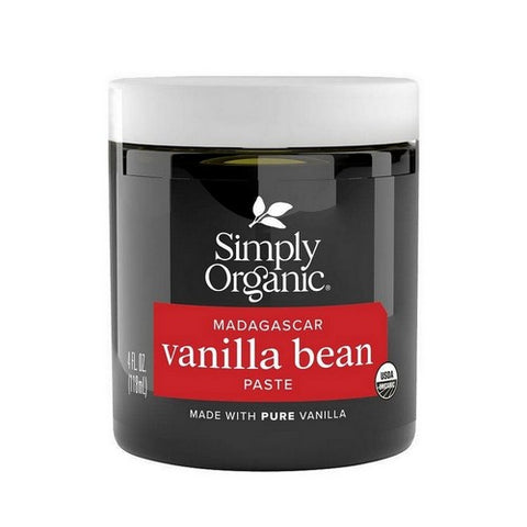 Simply Organic, Organic Vanilla Bean Paste, 4 Oz