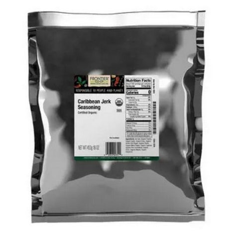 Frontier Coop, Organic Caribbean Jerk Seasoning, 1 Lb