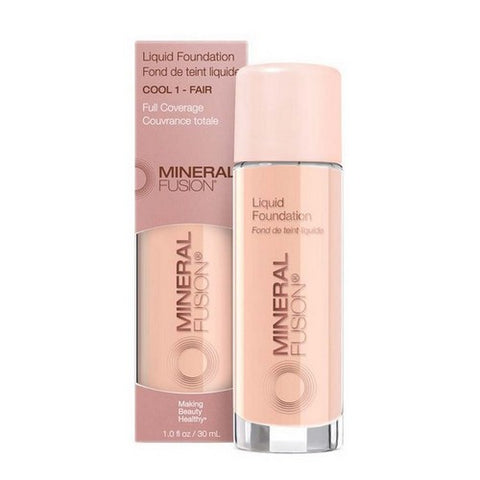 Mineral Fusion, Deep 2 Caramel Liquid Foundation, 1 Oz