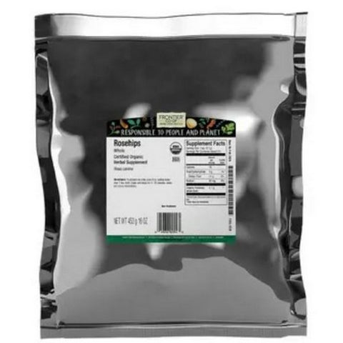 Frontier Coop, Organic Rosehips Whole, 1 Lb