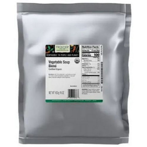 Frontier Coop, Organic Vegetable Soup Blend, 1 Lb