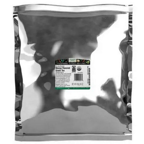 Frontier Coop, Organic CO2 Decaffeinated Mango Flavored Green Tea, 1 Lb