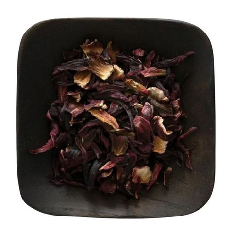 Frontier Coop, Organic Hibiscus Flowers Cut & Sifted, 1 Lb