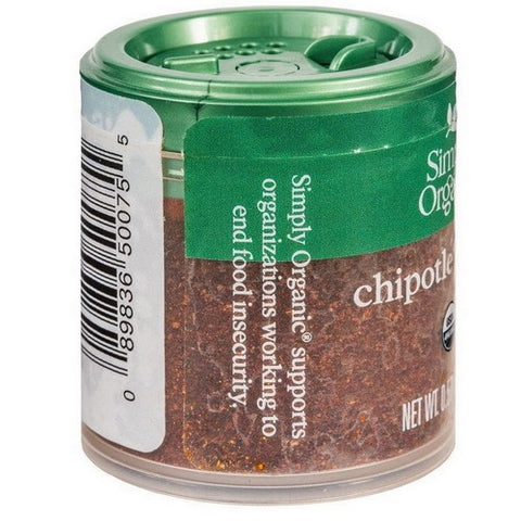 Simply Organic, Organic Ground Chipotle Pepper, 0.57 Oz