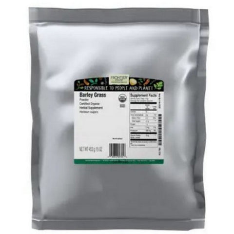 Frontier Coop, Organic Barley Grass Powder, 1 Lb