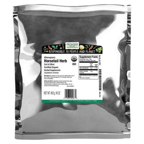 Frontier Coop, Organic Horsetail Herb Cut & Sifted, 1 Lb