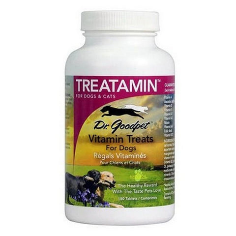 Dr. Goodpet, Treatamin Multivitamin For Dogs, 180 Tabs