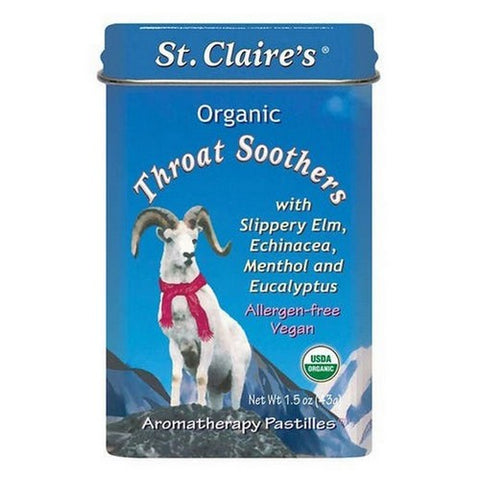 South Of France Soaps, Organic Throat Soothers, 1.38 Oz