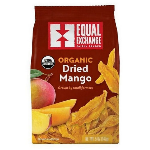 Equal Exchange, Organic Dried Mango Snacks, 5 Oz