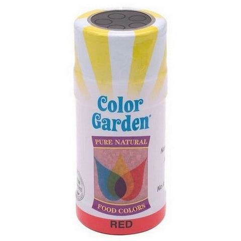 Color Garden, Red Natural Sugar Crystals, 3 Oz