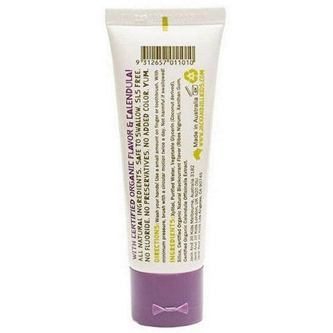 Jack N' Jill, Kids Black Currant Organic Calendula Toothpaste, 1.76 Oz Jack N' Jill